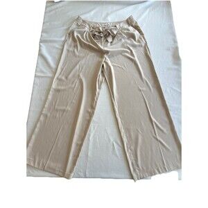 Cato Women’s Wide Leg Size 22W Built-in Tie Front Bow Belt NWOT